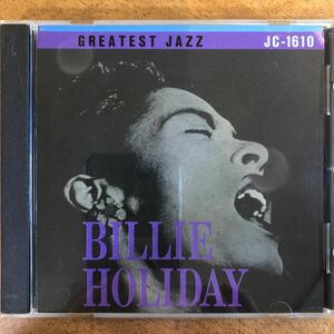 ◆ビリー・ホリデイ《Greatest Jazz - Billie Holiday》◆輸入盤 送料4点まで185円