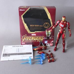 美品 MARVEL AVENGERS INFINITY WAR アイアンマン マーク50 マーベル BANDAI バンダイ キャラクター フィギュア ＃60※884/k.c