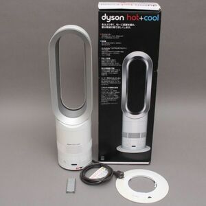  Dyson Dyson Hot + Cool electric fan heater AM05 WS electric fan heater remote control attaching moveable 2016 year made circulator white #1200019