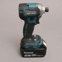 makita マキタ 充電式インパクトドライバー TD0170D バッテリー/充電器付き コードレス 電動工具 インパクト 18V ドライバー ＃80〇026/k.g_画像3