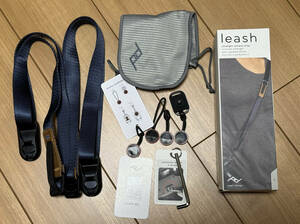 PeakDesign Leash ピークデザイン リーシュ カメラストラップ ミッドナイト L-MN-3 美品
