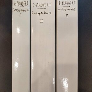 プレイヤード叢書 1-3巻 『Gustave Flaubert Correspondance 3冊 フローベール』の画像2