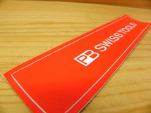 非売品 PB SWISS TOOLS ステッカー (約150mm ｘ 30mm) *シール デカール_画像3