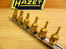 HAZET ハゼット1/4(6.35)ヘックス ビット ソケット セット *8501-2.5-3-4-5-6-8mm(6点)*高耐久_画像7