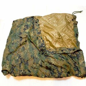 米軍放出品　USMC アメリカ海兵隊　フィールドタープ　野外シート　中古　実物　ミリタリー テント用品