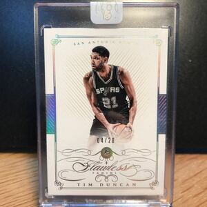 Tim Duncan 2014-15 Panini Flawless NBA SPURS #/20 ティム・ダンカン