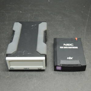NEC 外付RDXドライブ RDX RMN-D-02-14 / RDX DATA Cartrige 500GB付き 初期化済み 管理:s-91の画像1