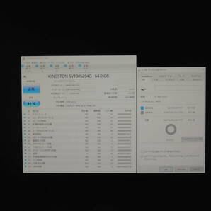 【4台まとめ売り/検品済み】Kingston SSD 64GB (使用時間：432h/1949h/3390h/5829h) 管理:s-70の画像5