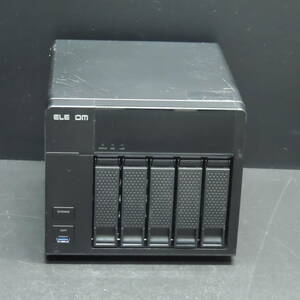 【検品済み】ELECOM LinuxNAS 5Bay NetStor7series NSB-7A12T5BL 管理:s-60