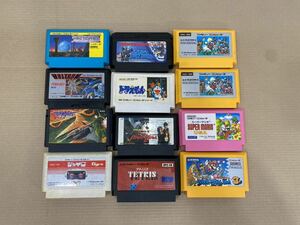 Nintendo ファミリーコンピュータ ファミコン ソフトまとめて マリオ、スペースシャドー、ドラえもん、TM NETWORK.ジャイロ、ヘクター他