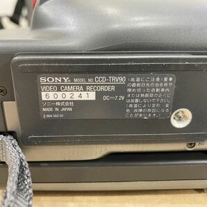 SONY ソニー ビデオカメラレコーダー CCD-TRV90 video Hi8 の画像9