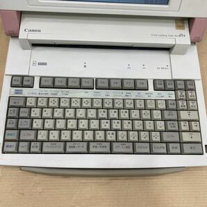 Canon キャノン J1V ワープロ カラーディスプレイ ワードプロセッサの画像3