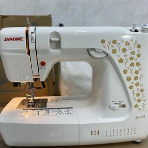 JANOME ジャノメ コンパクトミシン JE-105 639AE型の画像3