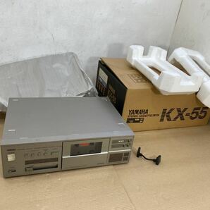 YAMAHA ヤマハ カセットデッキ KX-55 箱説明書付の画像1