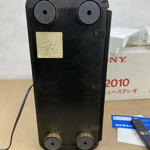 SONY ソニー CD NEW STEREO D-2010 CD カセットテープ ラジオチューナー オーディオ機器の画像8