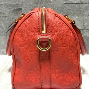 在庫整理！１円スタート！！Louis Vuitton ルイヴィトン スピーディーバンドリエール25 アンプラント オリアン M40758 Used 美品の画像3