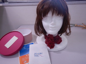  for women wig [MALIBU WIG] * unused * exclusive use box attaching 