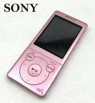 7702700-2【SONY】ソニー/ipod/NW-S774/通電確認済/初期化済/WALKMAN/ウォークマン/Sシリーズ/ライトピンク/_画像1