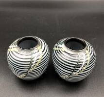 7701405-4【中古品】花瓶 花器 花生 花入 生花 フラワーベース ミニサイズ ミニ 4点セット_画像9