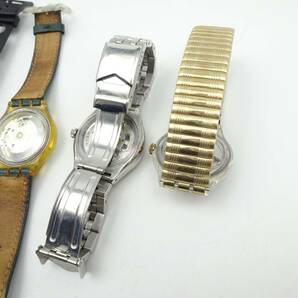 7701302-2【おまとめ品】Swatch/スウォッチ/腕時計/スケルトン/自動巻き/オートマ/3針/稼働品/動作品/4本まとめて/の画像6