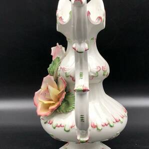 7701707-1【イタリア製】水差し/花瓶/花器/バラ/35cm/インテリア/オブジェの画像2