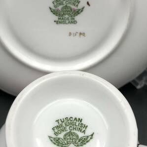 7703806-1【TUSCAN】BONE CHINA/タスカン/ボーンチャイナ/カップ＆ソーサーの画像8