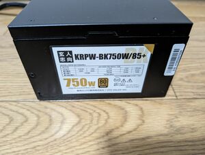 ATX電源ユニット 玄人志向 750W