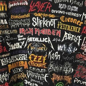 激レアVTG XL Famous headbangers nirvana slipknot metalica