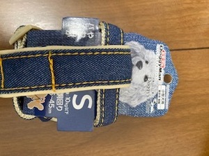 Doggy　 s　 Tailor ドギーマン　ドッグハーネス　 S　 デニムスタイル ネイビー　10kg以下　やわらかパッド付　新品