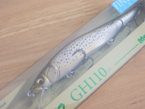 新品 メガバス Megabass グレートハンティング GREATHUNTING GH110 ワンテン ONETEN FINE ART FA BROWN TROUT