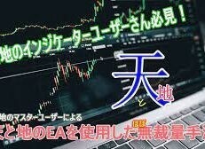 天と地マスターユーサーによる「天と地のEAを使用した、ほほ無裁量手法」　A(エース）