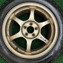 SSR スピードスター　タイプC 軽量6本スポークホイール　ゴールド　100/5H 16×7J +43 レガシィ等！　早い者勝ち。_画像2