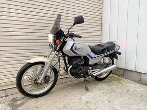 低走行 HONDA CB125T JC06 エンジン実働 ベースに ミニバブ 2気筒 埼玉発 ホンダ 走3872km