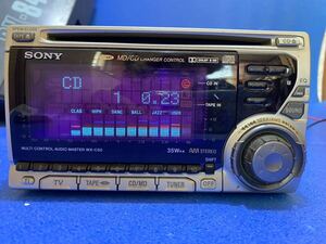 SONY WX-C50 cassette CD player Sony graphic equalizer that time thing operation goods 90's old car highway racer 