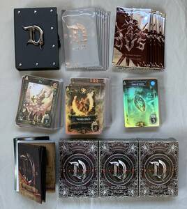 1 jpy Quest of D Avalon no Kagi Sega SEGA Quest obD set set sale half breaking the seal pack IC card manual deck case QoD EX card 