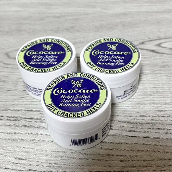 【新品】Cococare ココケア　フットクリーム　3個セット　がさがさ踵ケア