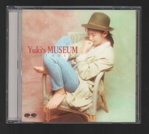 ■斉藤由貴■ベスト・アルバム(CD)■「YUKI’S MUSEUM」■♪夢の中へ♪卒業♪初戀♪情熱♪■品番:PCCA-00030■1989/11/29発売■美品■