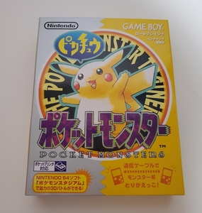 【新品未開封】ポケットモンスター　ピカチュウ　ゲームボーイソフト