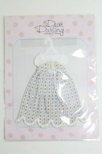 ネオブライス/OF：deardarling：裾スカラップワンピース　ブルー I-230611-2107-ZI