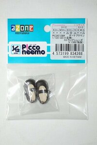 azone/ピコニーモD/OF 小足用ストラップシューズ(アゾン)ダークブラウン Y-24-03-27-092-YB-ZY