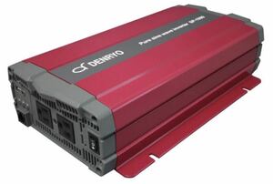 電菱 正弦波インバーター DENRYO 1000W正弦波インバーター リモート可 船 トラック キャンピングカー発電 SP-1000-148