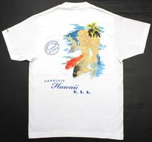 YTS33東洋Sシャワーツリー 錦鯉 ホノルル ハワイTOKYO CLUB東京CARP鯉 半袖TシャツUSA製 サンサーフSUN SURF_画像3