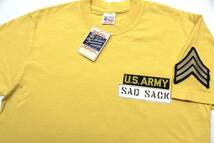 YTS39東洋XLバズリクソンズSAD SACKサドサックU.S.ARMYバイクYANKマガジンSGT.GEORGE BAKER半袖TシャツUSA製BUZZ RICKSON'S_画像2