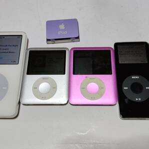 Apple iPod 30GB ,8GB ,4GB ,2GB ,1GB,通電確認済み、ipod MASA 、６台まとめ売り、ジャンク品扱いの画像2