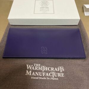 超限定 財布　ペイズリー　ウォームスクラフツ　パープル THE WARMTHCRAFTS MANUFACTURER ジ　ウォームスクラフツマニュファクチャー