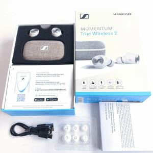 「一円スタート」Sennheiser ゼンハイザー Bluetooth ワイヤレスイヤホン MOMENTUM True Wireless 2「1円」AKI01_2422