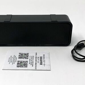 【一円スタート】ワイヤレススピーカー Bluetooth スピーカー 重低音 ワイヤレスステレオ対応 1円 SEI01_1368の画像1