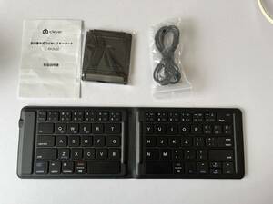 「一円スタート」iClever Bluetooth キーボード 折りたたみ式「１円」 GOS01_1098