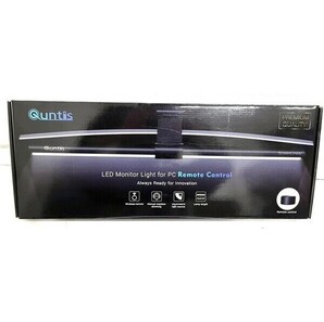 【一円スタート】quntis モニターライト バーライト LI-HY-0208 3000K-6500K 幅51cｍ 曲面モニター対応 ブラック 1円 ☆A06176☆の画像2