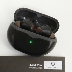 【1円スタート】SOUNDPEATS Air4 Pro ワイヤレスイヤホン ロスレス音質 低遅延 防水 1円 TER01_1274の画像3